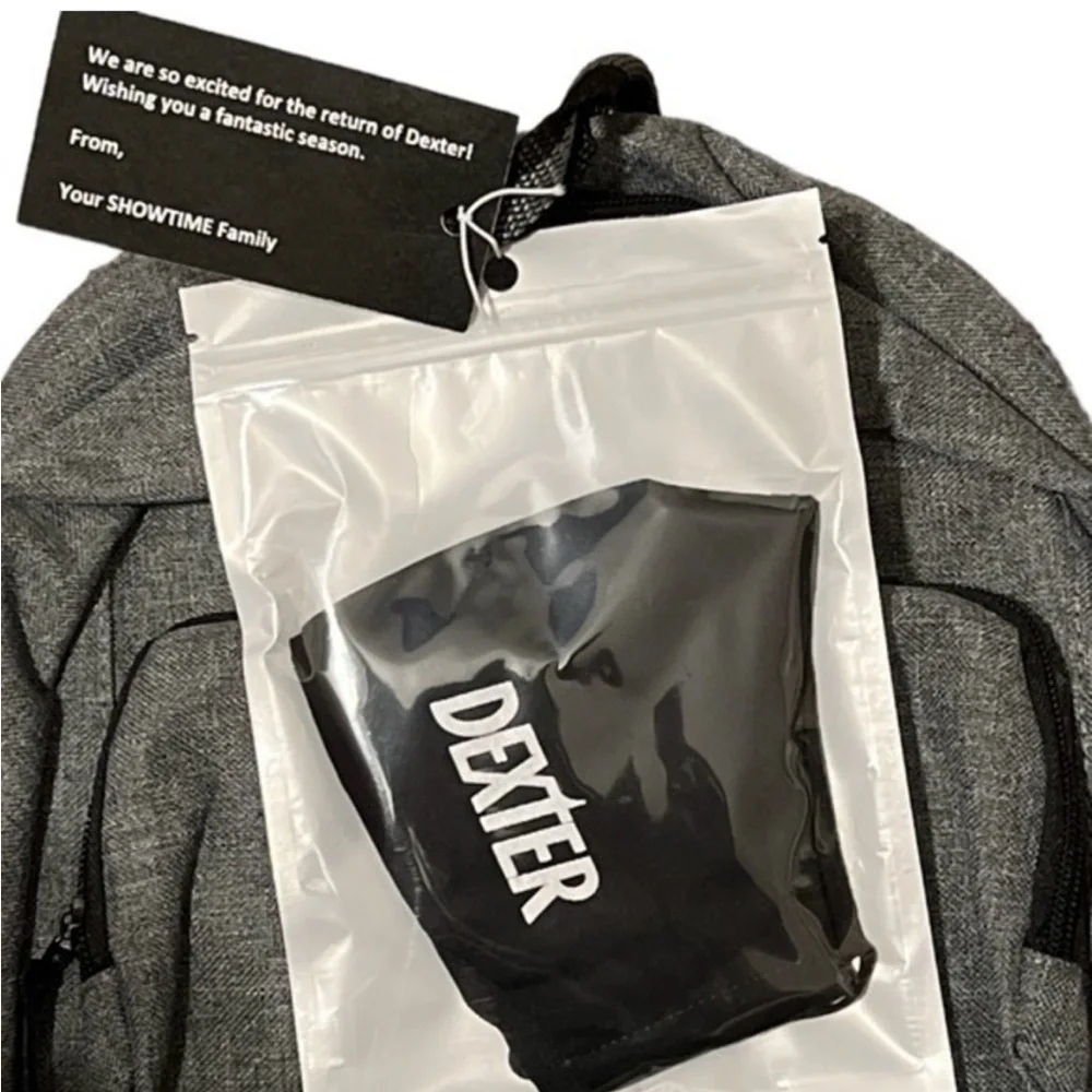 Leed’s Showtime Backpack with Dexter Face Mask Laptop Pocket - Crew Merchandise